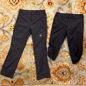 Eddie Bauer Women’s Guide Pro Hiking Pants and Capris Size 12